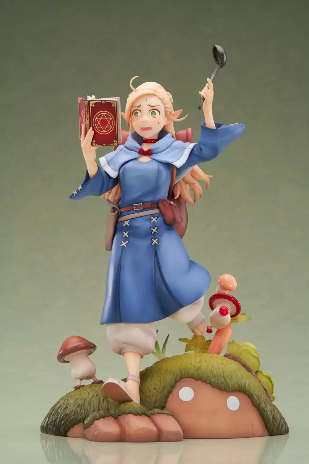 APEX-TOYS『迷宮飯 瑪露希爾』1/7比例模型 還原漫畫封面的慌張姿態~附替換哭哭臉和南瓜湯!