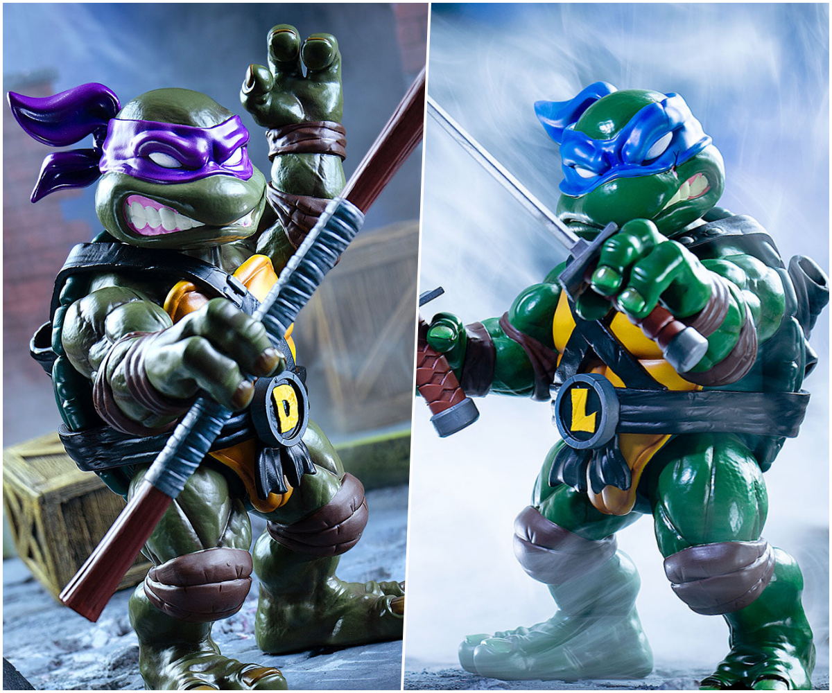 MONDO『《忍者龜》李奧納多/多納太羅』軟膠玩具,致敬經典版玩具的高質感詮釋!