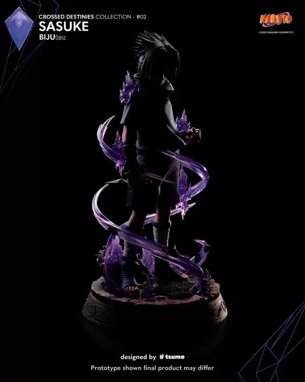 Tsume-Art『BIJUtsu火影忍者 Crossed Destinies Collection 宇智波佐助』1/4比例雕像登場！