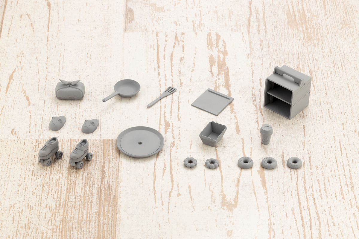 壽屋『創彩少女庭園』辣妹新角色「一條星羅【令法高等學校・夏季制服】」公開試模組裝品！