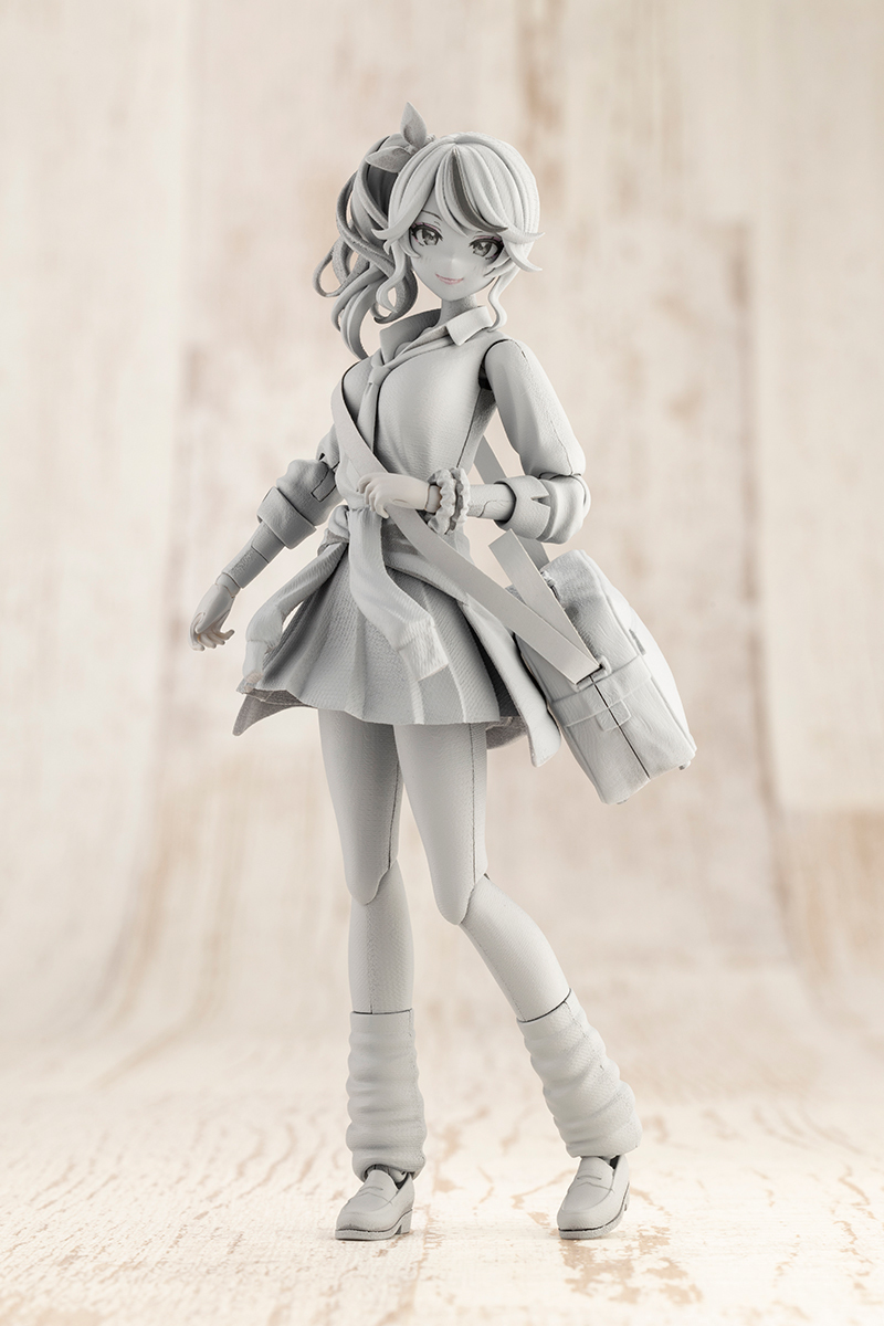 壽屋『創彩少女庭園』辣妹新角色「一條星羅【令法高等學校・夏季制服】」公開試模組裝品！