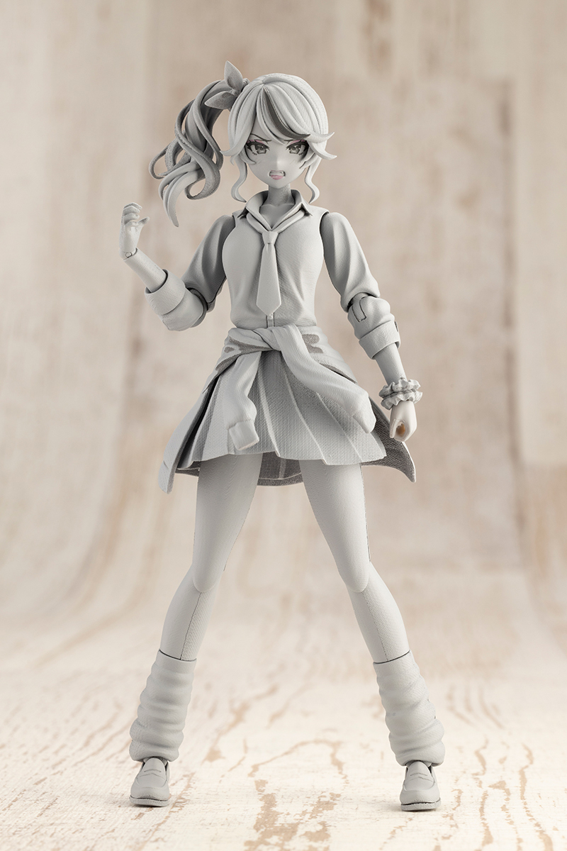 壽屋『創彩少女庭園』辣妹新角色「一條星羅【令法高等學校・夏季制服】」公開試模組裝品！