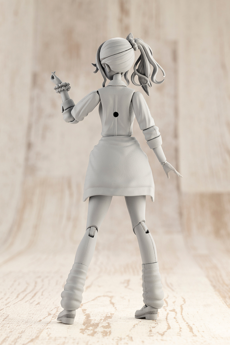 壽屋『創彩少女庭園』辣妹新角色「一條星羅【令法高等學校・夏季制服】」公開試模組裝品！