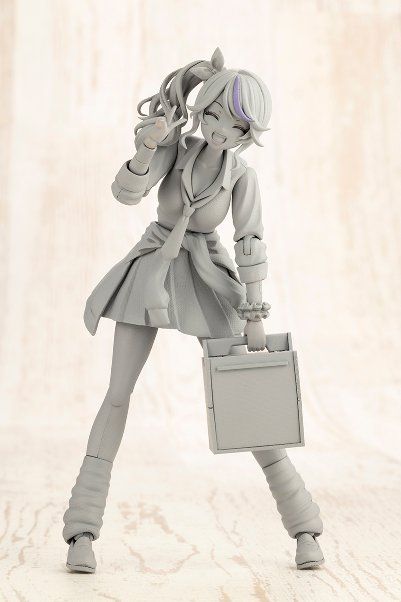 壽屋『創彩少女庭園』辣妹新角色「一條星羅【令法高等學校・夏季制服】」公開試模組裝品！