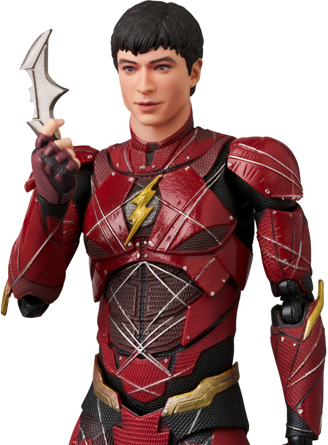 MAFEX『《正義聯盟》閃電俠(The Flash)查導版 Ver.』6 吋可動人偶,推一下就跑的英雄再度回歸!