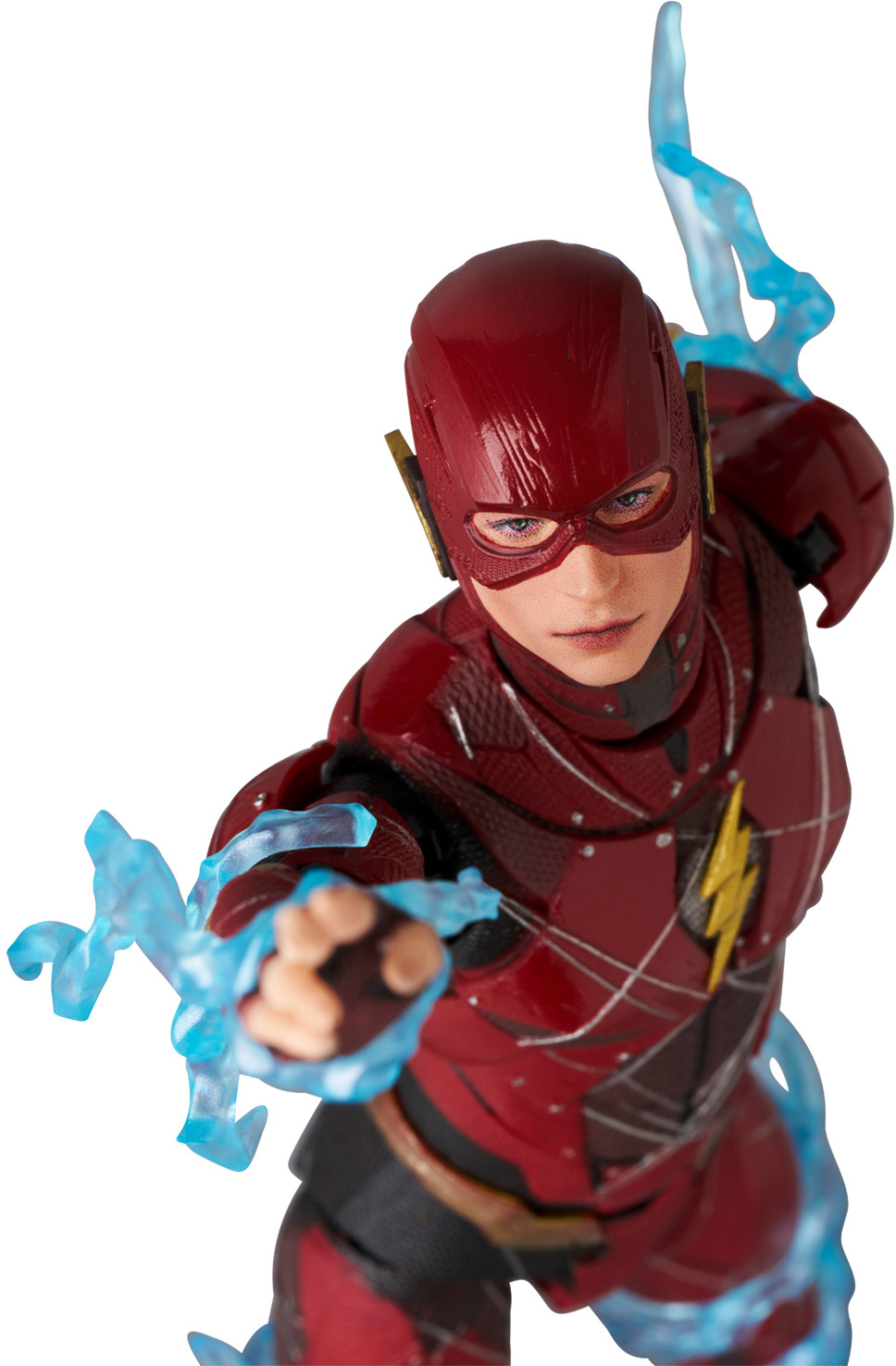 MAFEX『《正義聯盟》閃電俠(The Flash)查導版 Ver.』6 吋可動人偶,推一下就跑的英雄再度回歸!