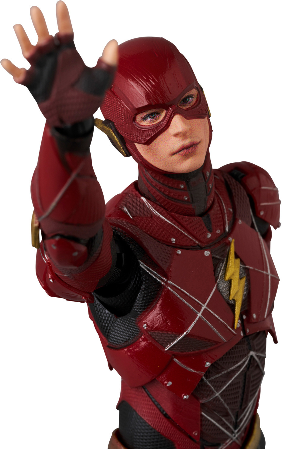 MAFEX『《正義聯盟》閃電俠(The Flash)查導版 Ver.』6 吋可動人偶,推一下就跑的英雄再度回歸!