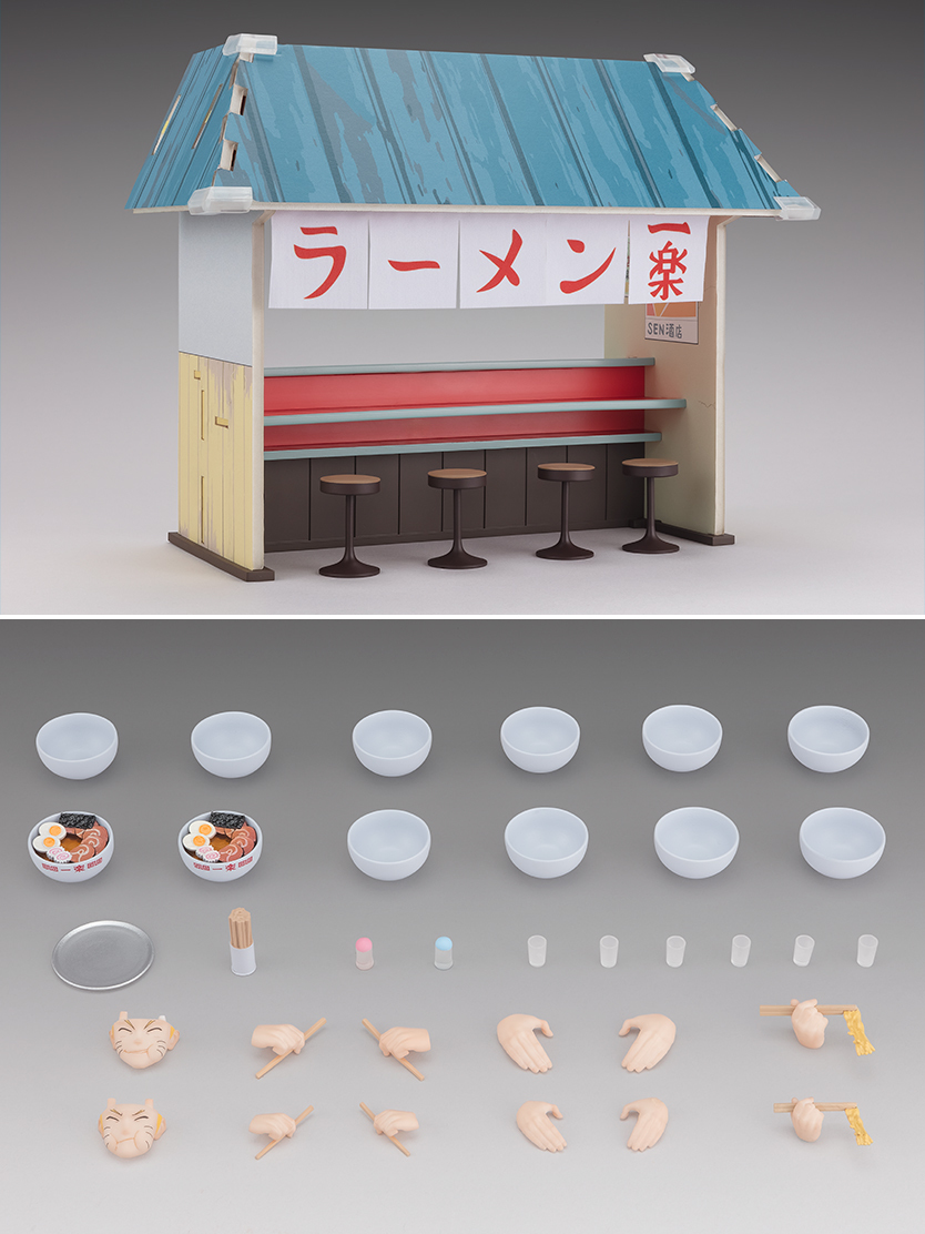 S.H.Figuarts『《火影忍者》一樂拉麵 場景組』承載著木葉村幾代英雄喜怒哀樂的拉麵店商品化!