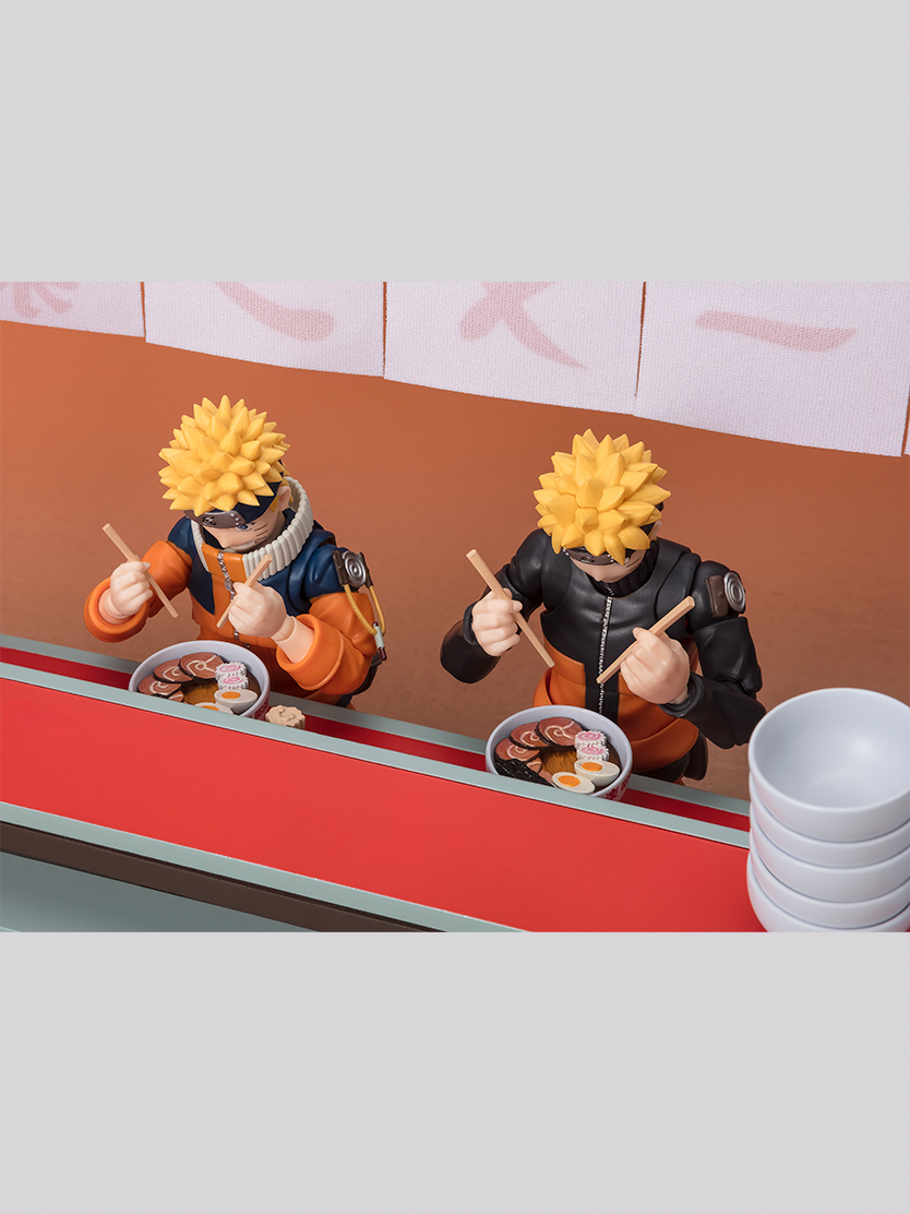 S.H.Figuarts『《火影忍者》一樂拉麵 場景組』承載著木葉村幾代英雄喜怒哀樂的拉麵店商品化!