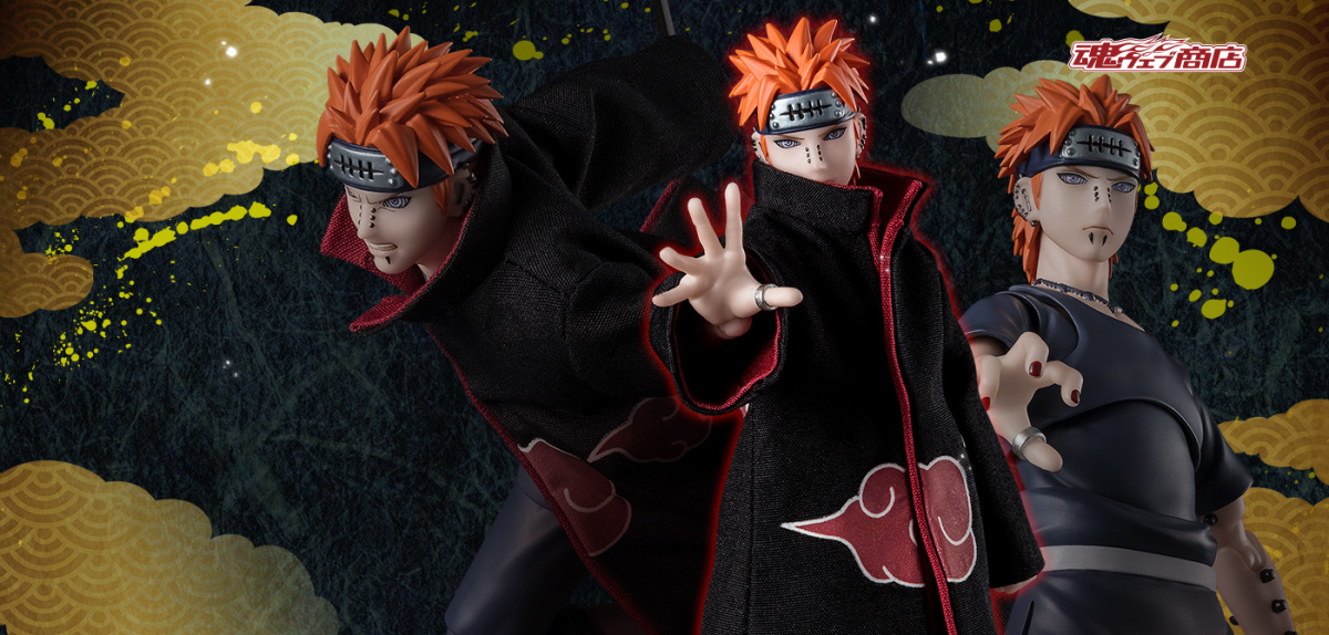 S.H.Figuarts『《火影忍者疾風傳》培因(ペイン)天道-束縛六道的輪迴之眼-』可動人偶,一袋米要扛幾樓!