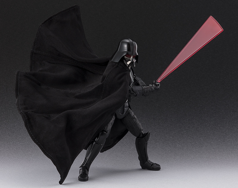 S.H.Figuarts『《星際大戰四部曲:曙光乍現》達斯·維達(Darth Vader)經典版』可動人偶,黑武士以布料新規再次襲來!