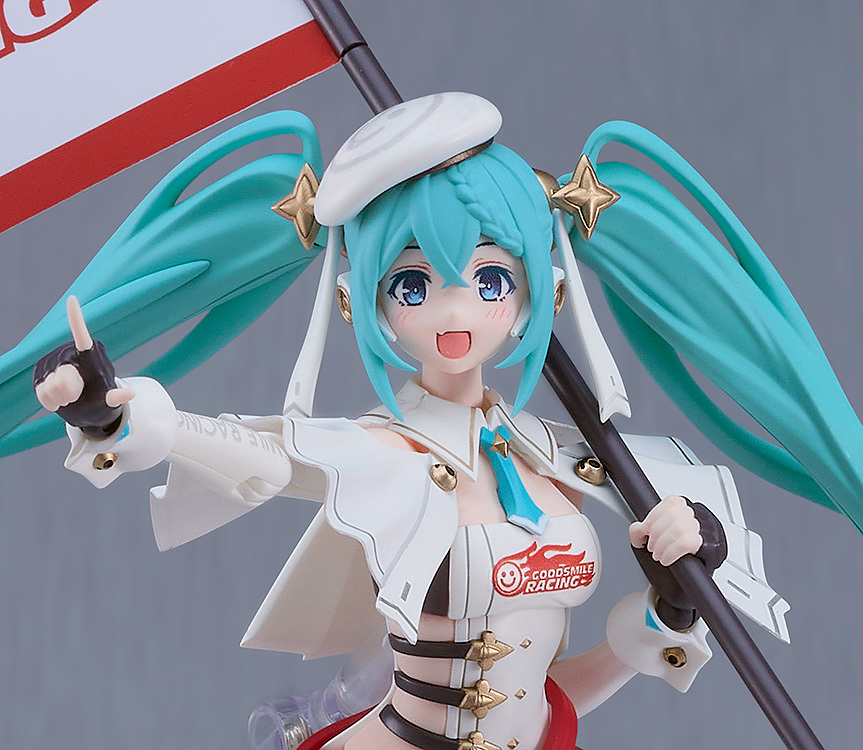 PLAMATEA『初音未來GT計畫 賽車未來 2023Ver.』萊莎繪師設計的豐滿造型組裝模型化!