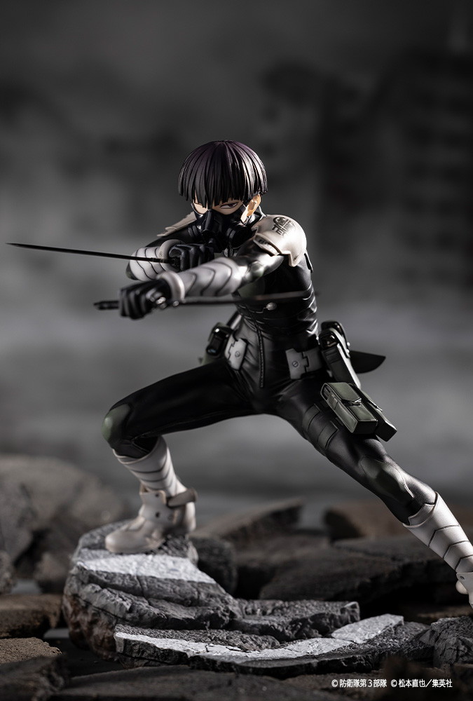 ARTFX J《怪獸8號》保科宗四郎 1/8 比例 PVC塗裝完成品 以保科流刀伐術劈開前方道路!