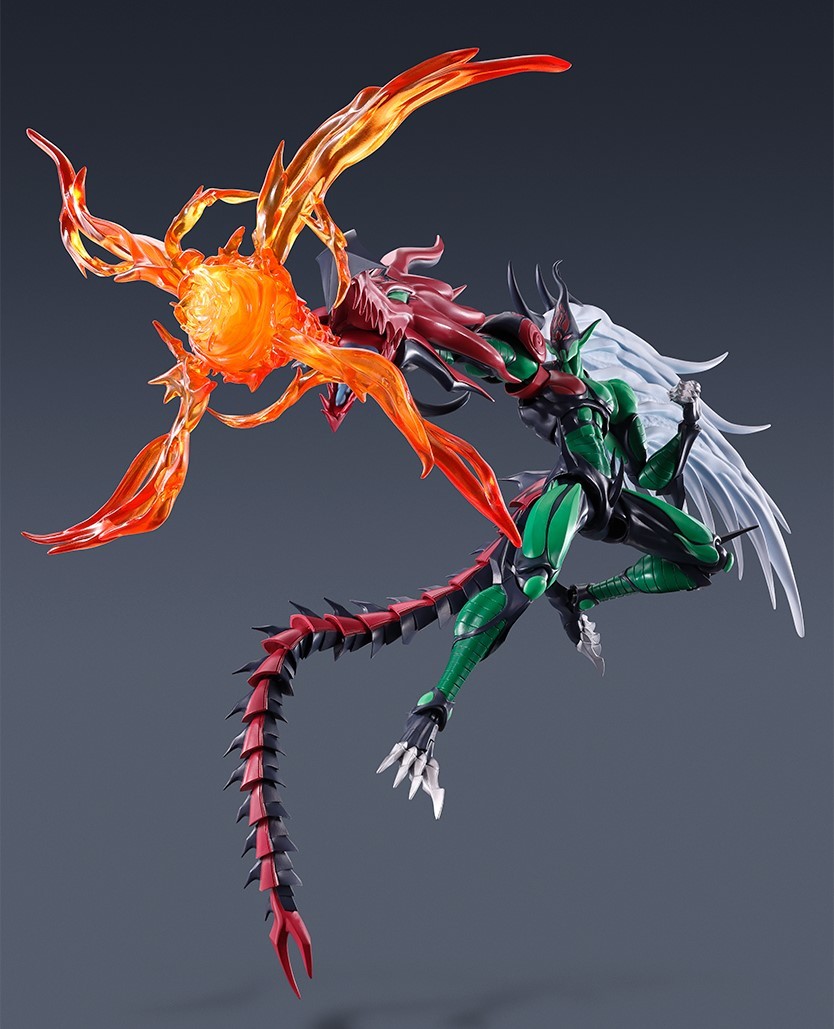 『S.H.MonsterArts 遊戲王GX E・HERO 火焰翼人 可動模型』商品化決定！