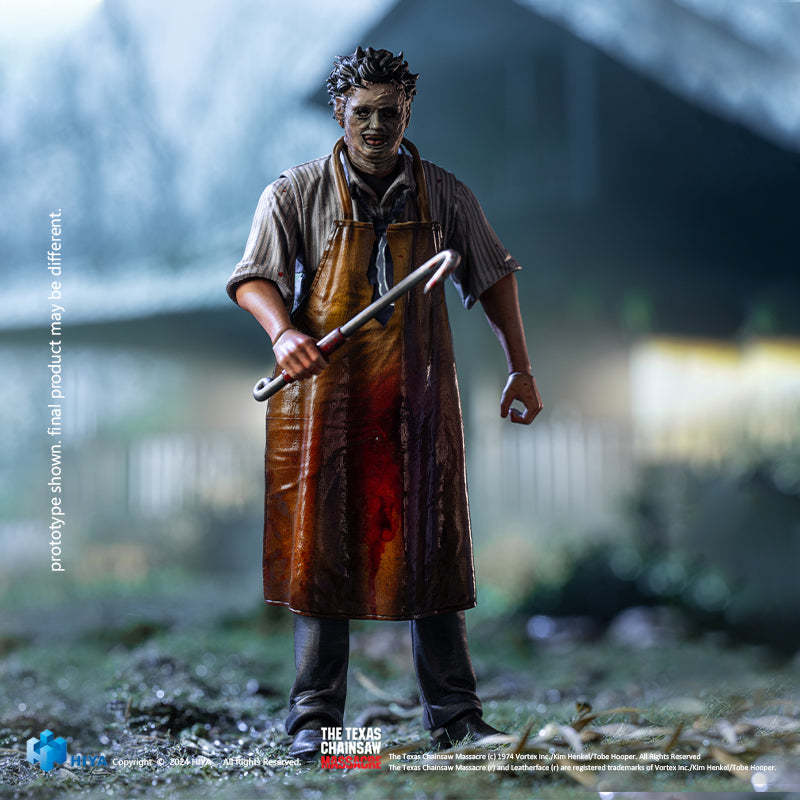 HIYA TOYS『《德州電鋸殺人狂》皮臉(LeatherFace)』1/18 比例可動人偶,讓人沉浸在顫抖氛圍中的殺人狂魔現身!