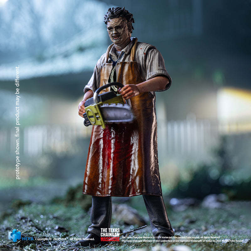 HIYA TOYS『《德州電鋸殺人狂》皮臉(LeatherFace)』1/18 比例可動人偶,讓人沉浸在顫抖氛圍中的殺人狂魔現身!