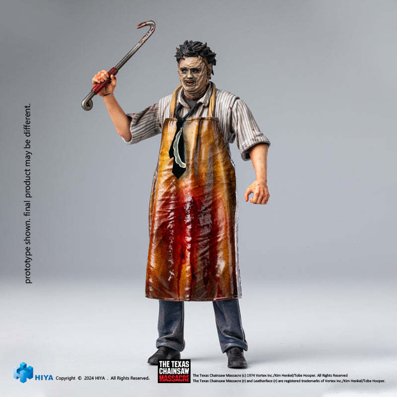 HIYA TOYS『《德州電鋸殺人狂》皮臉(LeatherFace)』1/18 比例可動人偶,讓人沉浸在顫抖氛圍中的殺人狂魔現身!