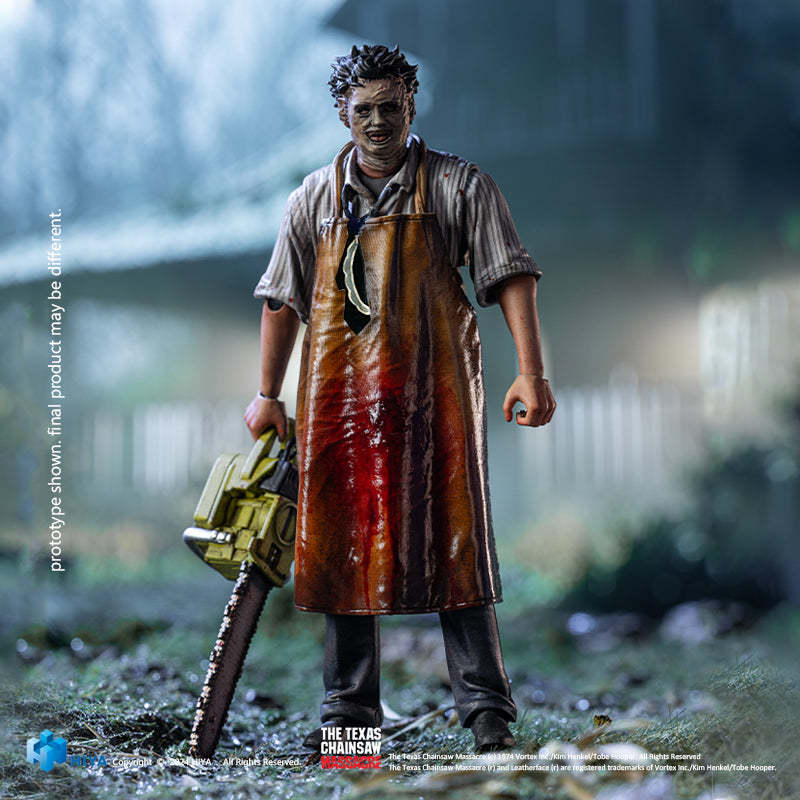 HIYA TOYS『《德州電鋸殺人狂》皮臉(LeatherFace)』1/18 比例可動人偶,讓人沉浸在顫抖氛圍中的殺人狂魔現身!