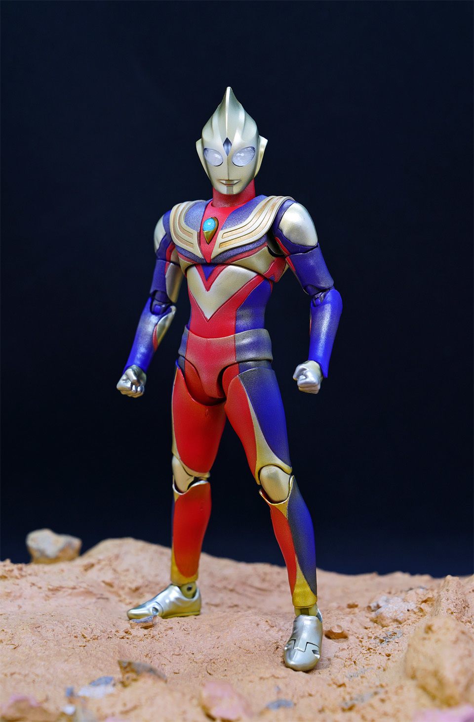 [D.M.S. 玩具報告] 最終的光輝！SHF 真骨雕 光之迪加 Ultraman Glitter Tiga - Tamashii  Nation 2024 會場限定