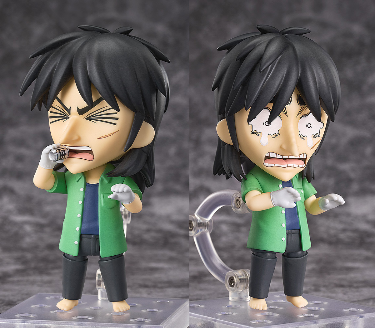 黏土人《賭博默示錄》伊藤開司 カイジ 沒問題！給開司一罐啤酒！