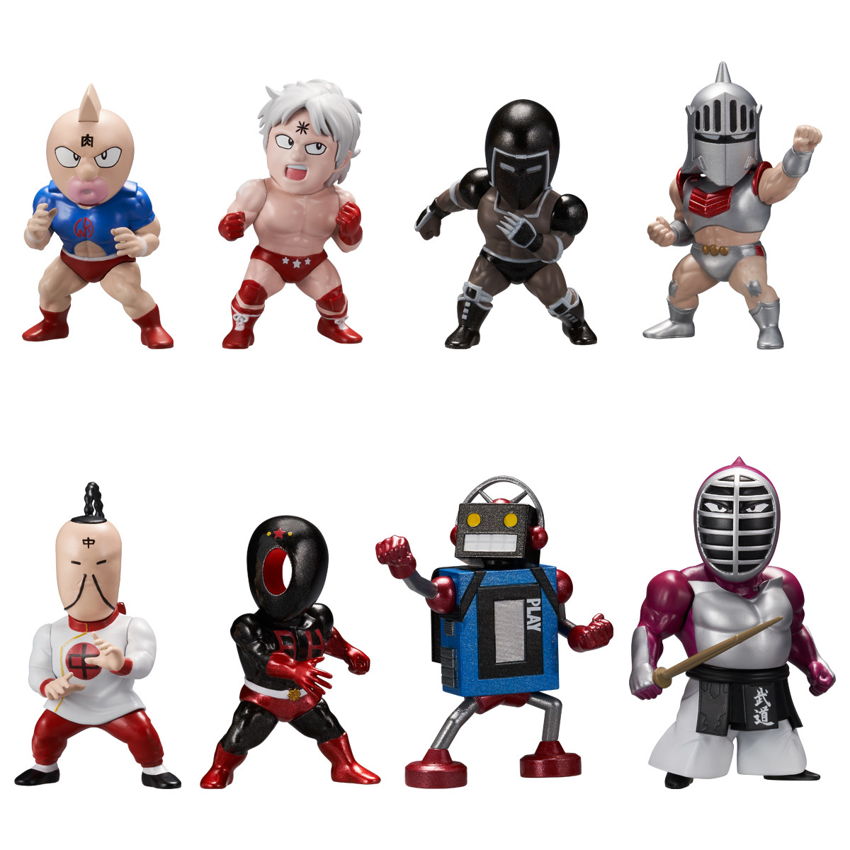 BANDAI《金肉人》Trefig Collection 食玩 再次點燃你的摔角格鬥魂！
