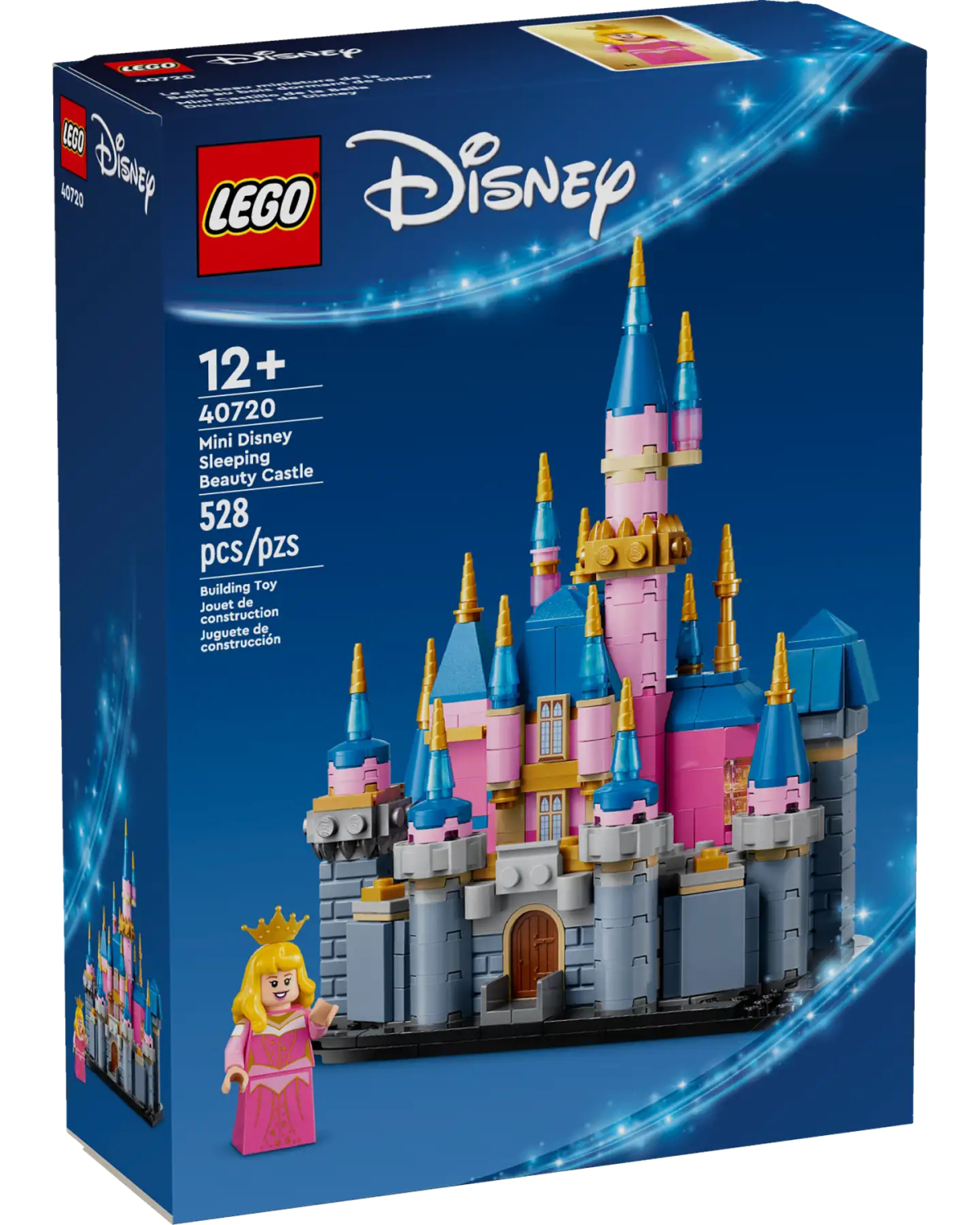 LEGO 40720「迷你迪士尼睡美人城堡」以加州迪士尼樂園的睡美人城堡遊覽為題設計！