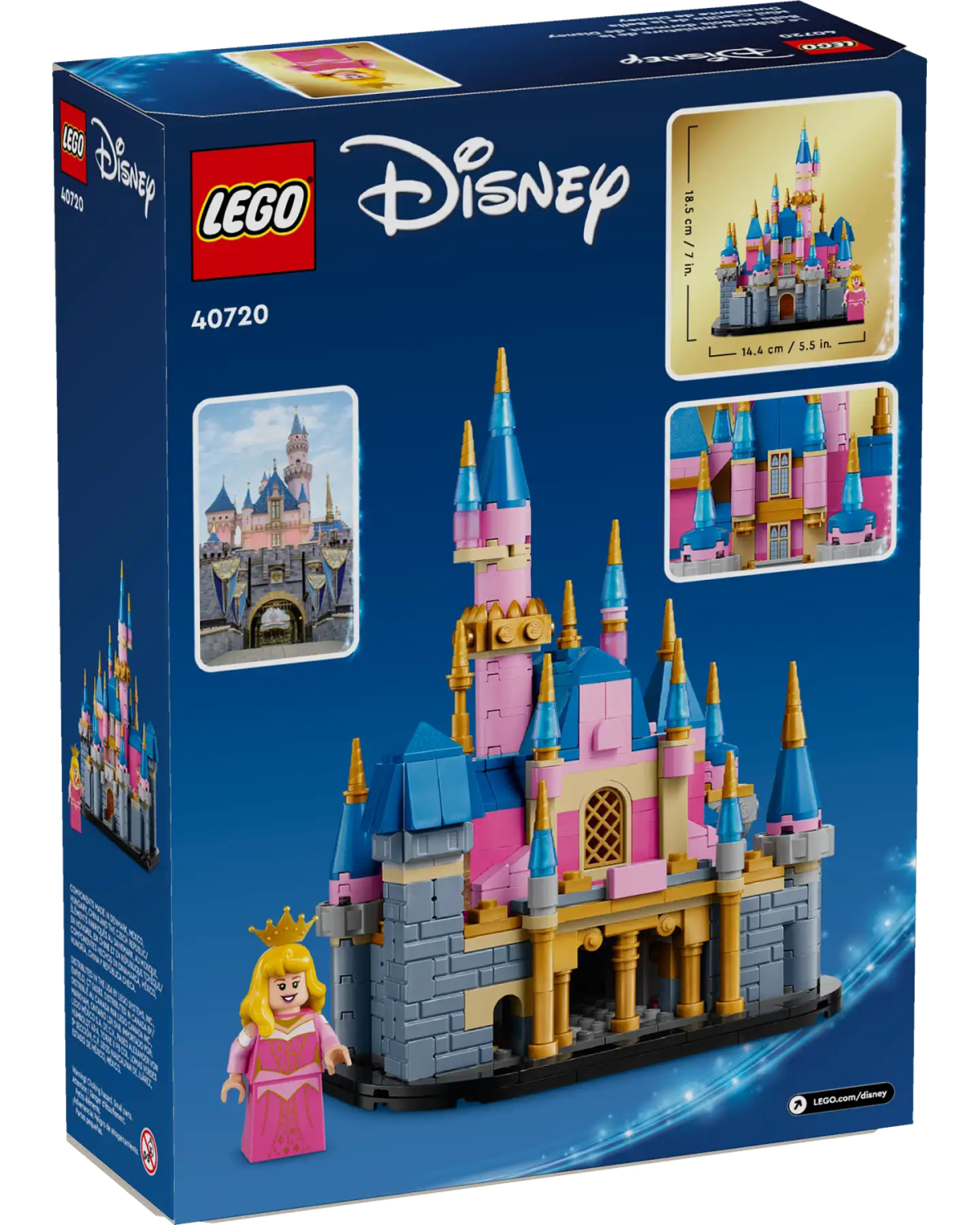 LEGO 40720「迷你迪士尼睡美人城堡」以加州迪士尼樂園的睡美人城堡遊覽為題設計!
