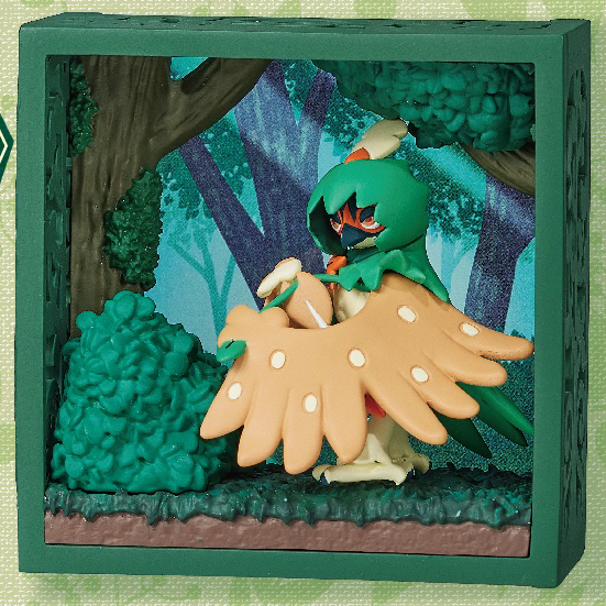 RE-MENT「寶可夢相框 深綠之森」盒玩（ポケモンフレーム 深緑の森）