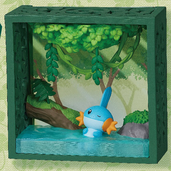 RE-MENT「寶可夢相框 深綠之森」盒玩（ポケモンフレーム 深緑の森）