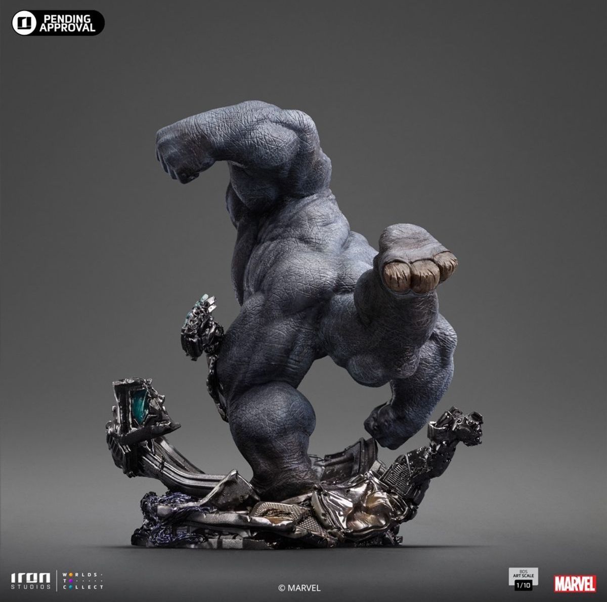 Iron Studios『犀牛人-蜘蛛人 vs 超級反派（Rhino - Spider-man vs Villains）』限量版 1/10 比例場景雕像收藏