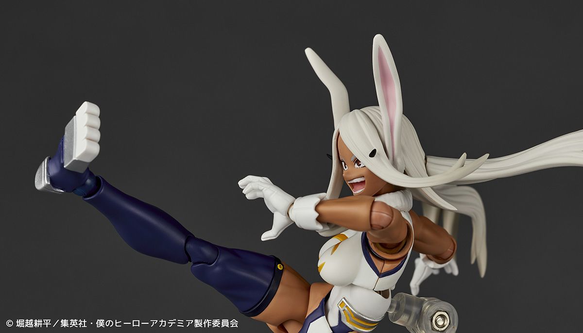 海洋堂『我的英雄學院 REVOLTECH 米爾科』強調健美大腿可動範圍 賞玩各種強力踢擊!