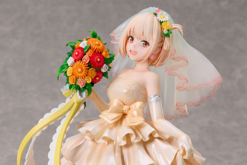 ANIPLEX+『Lycoris Recoil 莉可麗絲 錦木千束 婚紗ver. 1/7 比例模型』幸福的笑容立體化！