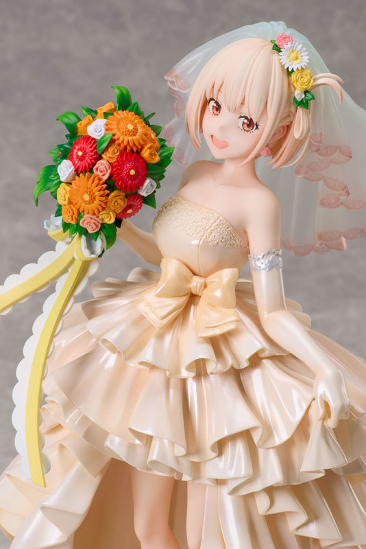 ANIPLEX+『Lycoris Recoil 莉可麗絲 錦木千束 婚紗ver. 1/7 比例模型』幸福的笑容立體化！