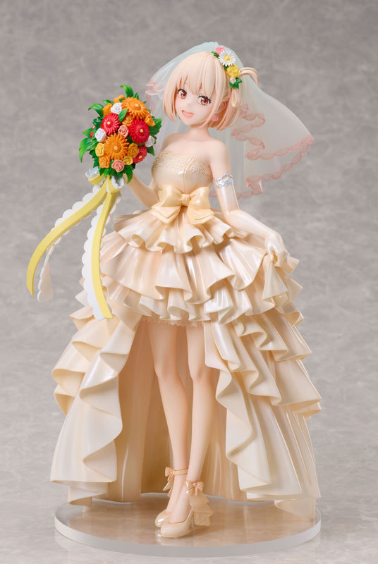 ANIPLEX+『Lycoris Recoil 莉可麗絲 錦木千束 婚紗ver. 1/7 比例模型』幸福的笑容立體化！