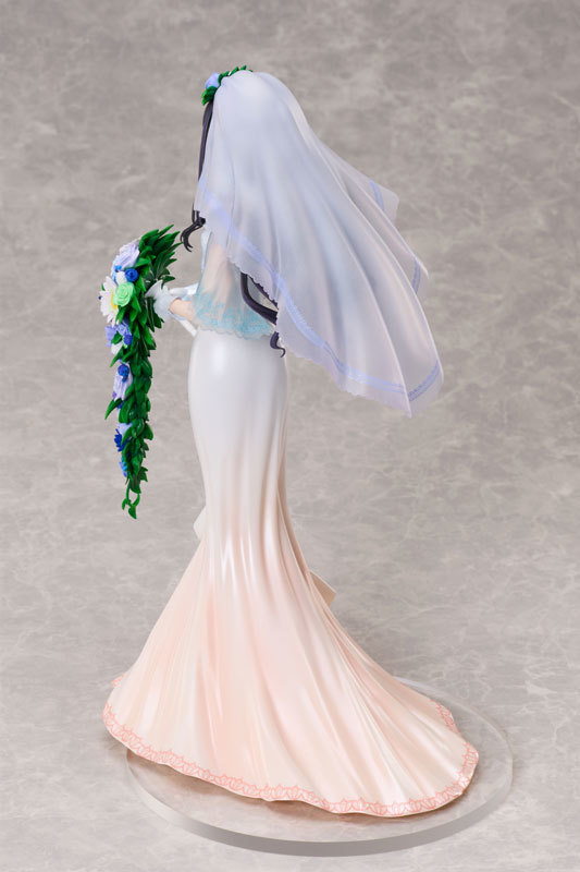ANIPLEX+『Lycoris Recoil 莉可麗絲 井之上瀧奈 婚紗ver. 1/7 比例模型』再現美麗的魚尾婚紗