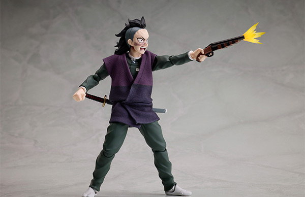 ANIPLEX《鬼滅之刃》BUZZmod. 不死川玄彌1/12 可動立體人形