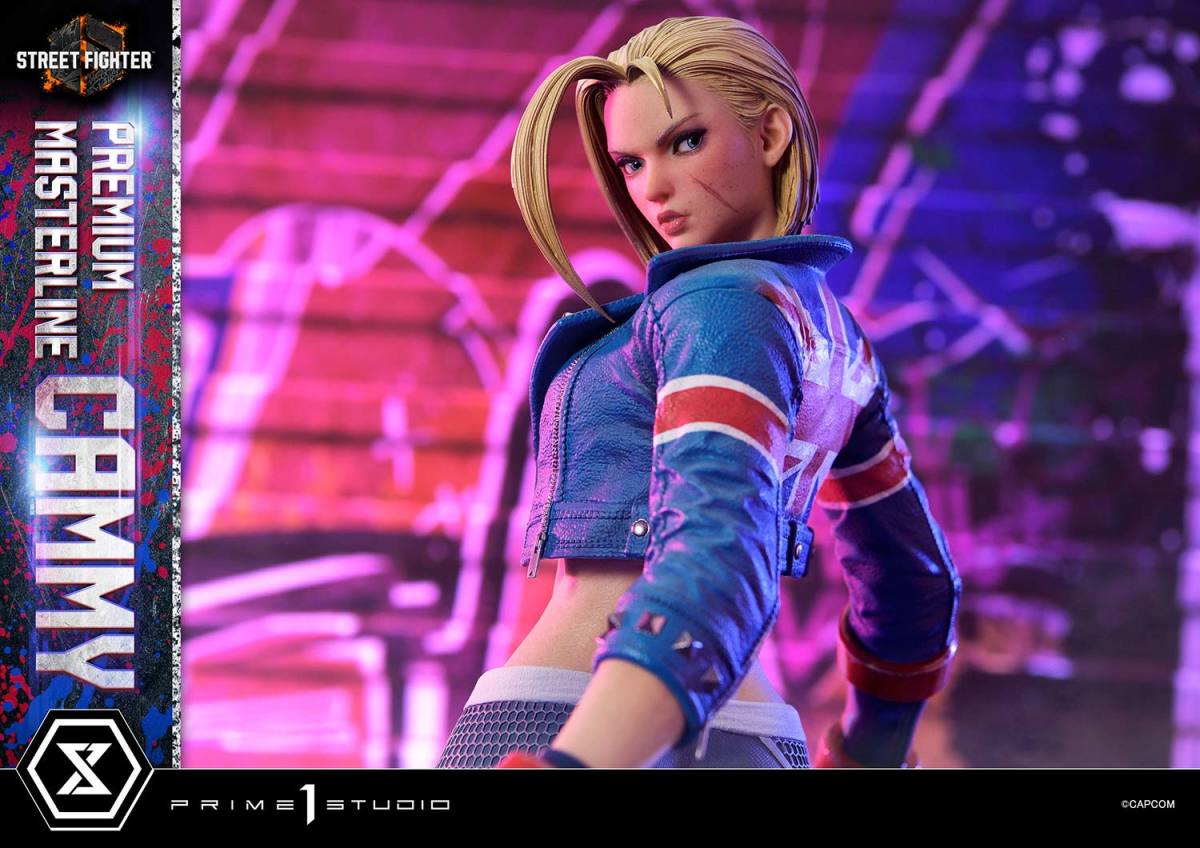 Prime 1 Studio『《快打旋風 6》嘉米(Cammy)』1/4 比例收藏雕像,細節呈現性感殺人蜂!