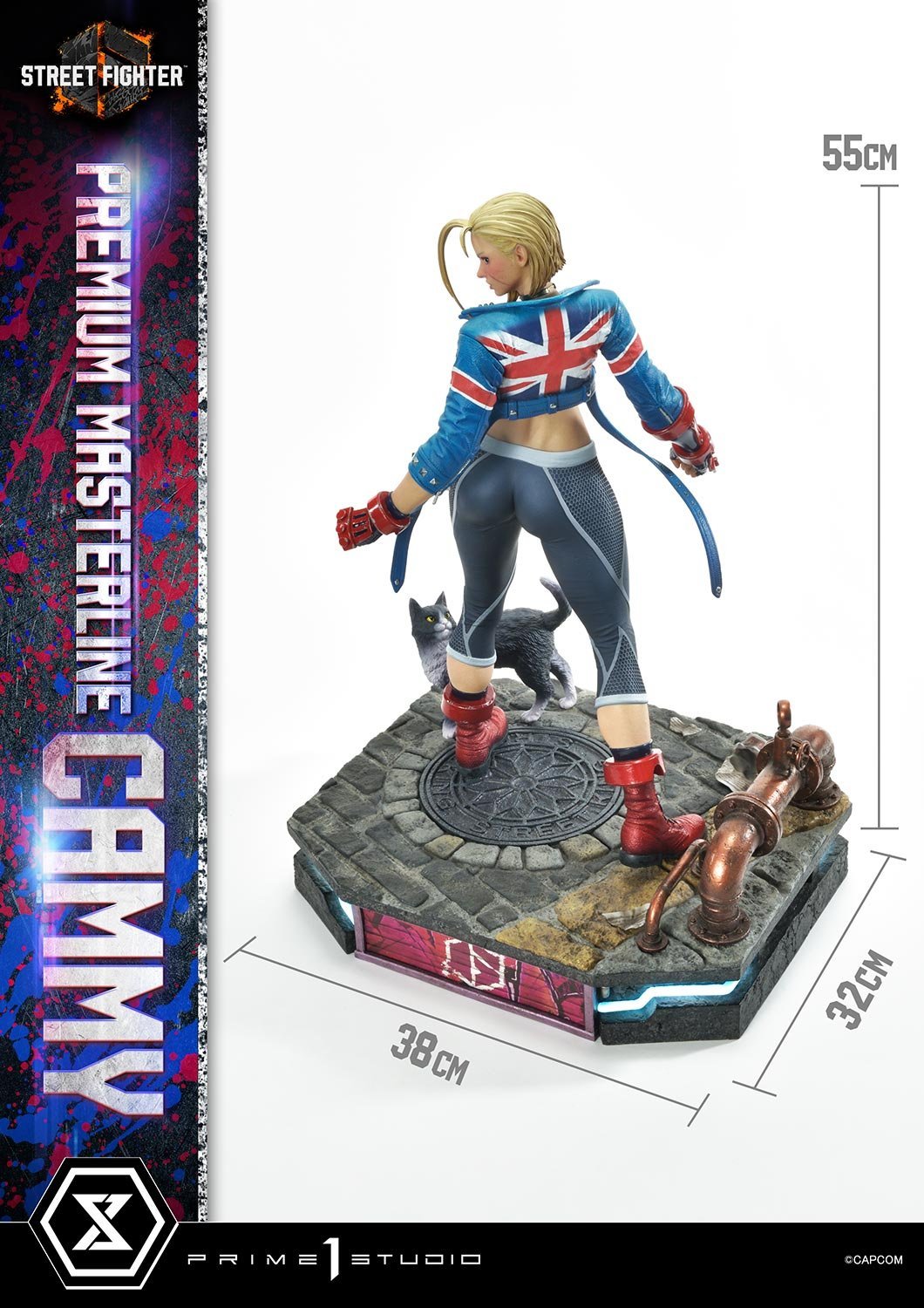 Prime 1 Studio『《快打旋風 6》嘉米(Cammy)』1/4 比例收藏雕像,細節呈現性感殺人蜂!