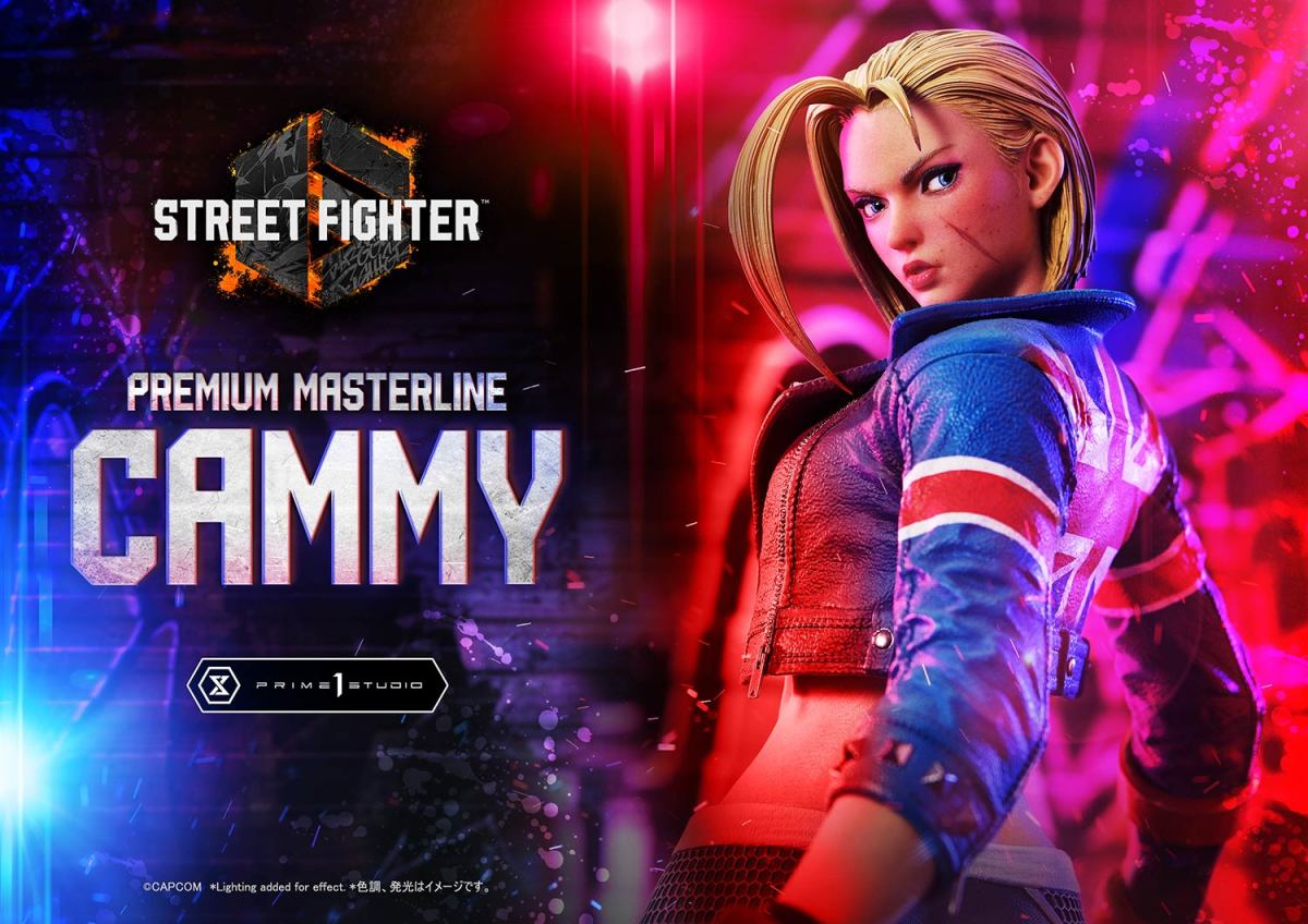 Prime 1 Studio『《快打旋風 6》嘉米(Cammy)』1/4 比例收藏雕像,細節呈現性感殺人蜂!