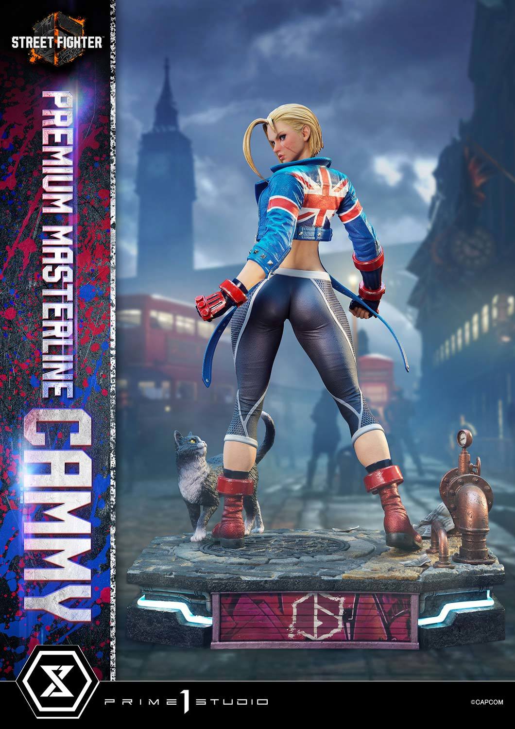 Prime 1 Studio『《快打旋風 6》嘉米(Cammy)』1/4 比例收藏雕像,細節呈現性感殺人蜂!