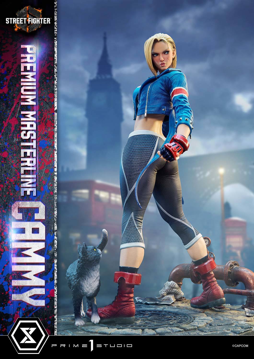 Prime 1 Studio『《快打旋風 6》嘉米(Cammy)』1/4 比例收藏雕像,細節呈現性感殺人蜂!
