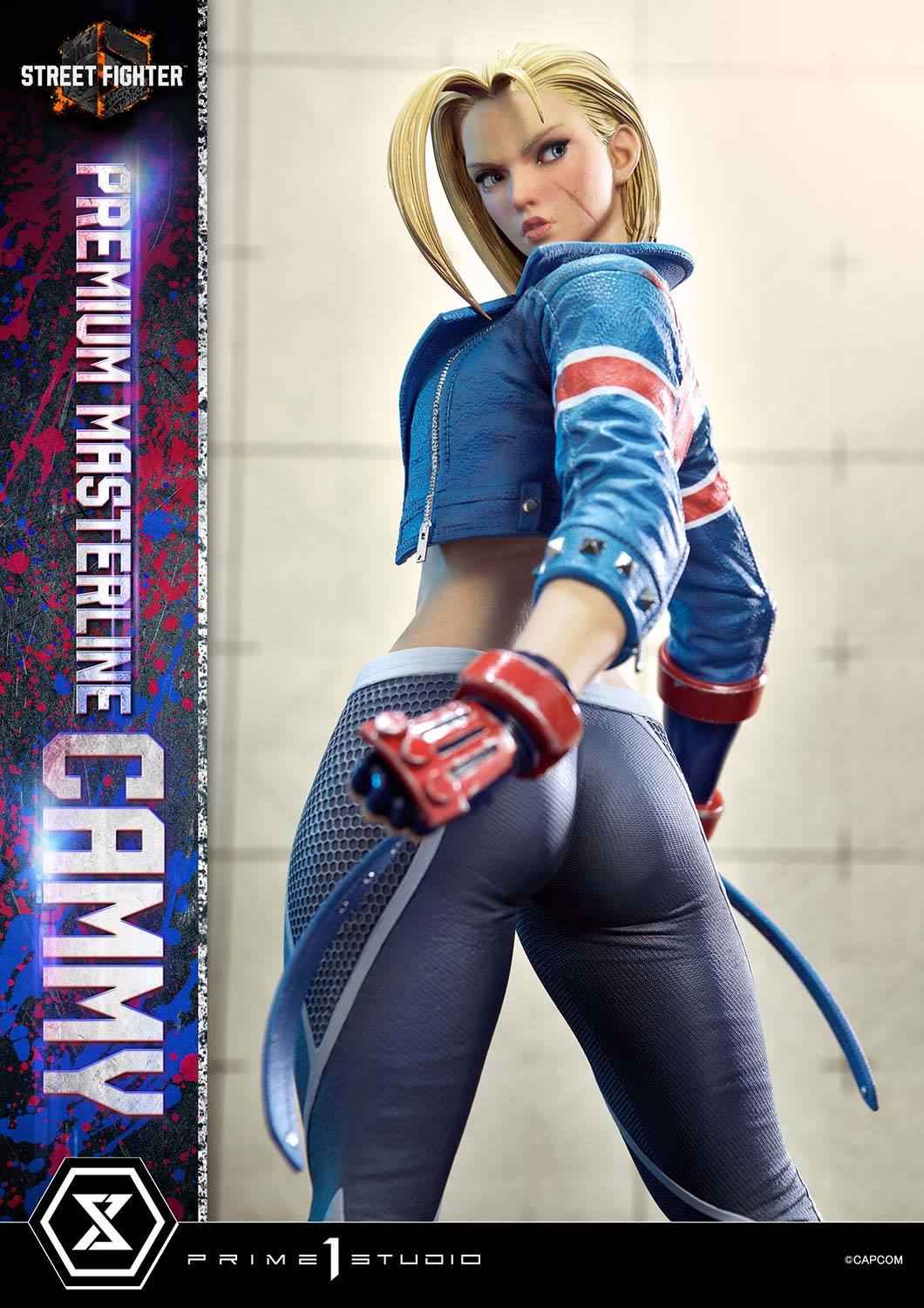 Prime 1 Studio『《快打旋風 6》嘉米（Cammy）』1/4 比例收藏雕像，細節呈現性感殺人蜂！