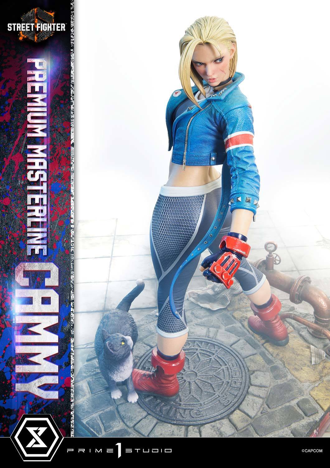 Prime 1 Studio『《快打旋風 6》嘉米(Cammy)』1/4 比例收藏雕像,細節呈現性感殺人蜂!