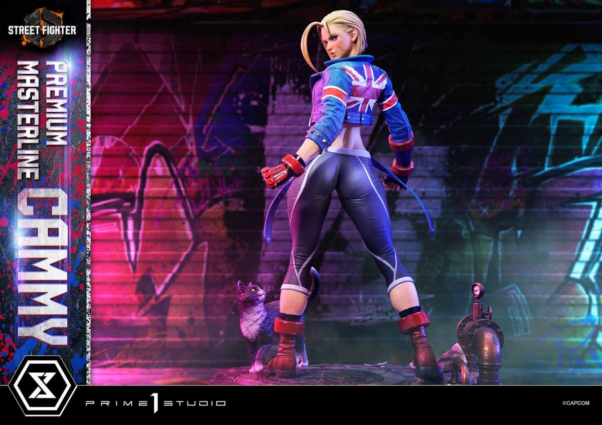 Prime 1 Studio『《快打旋風 6》嘉米(Cammy)』1/4 比例收藏雕像,細節呈現性感殺人蜂!