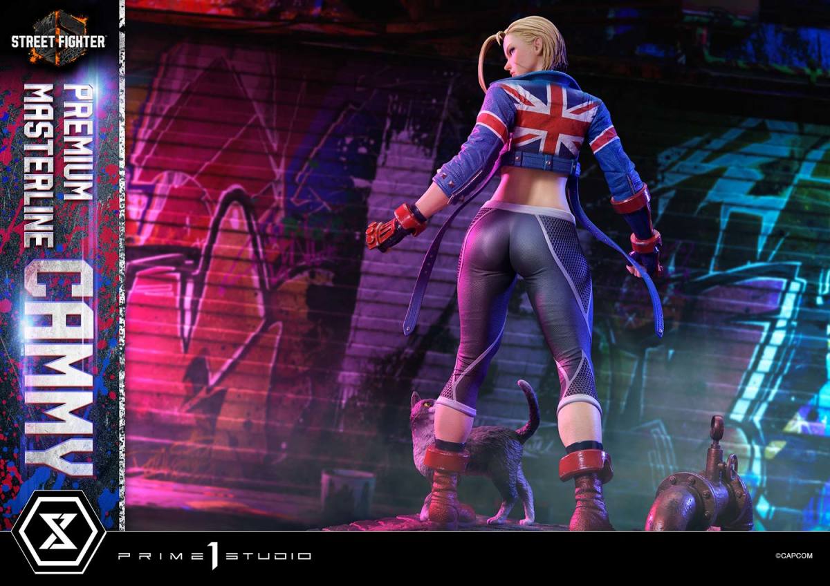 Prime 1 Studio『《快打旋風 6》嘉米(Cammy)』1/4 比例收藏雕像,細節呈現性感殺人蜂!
