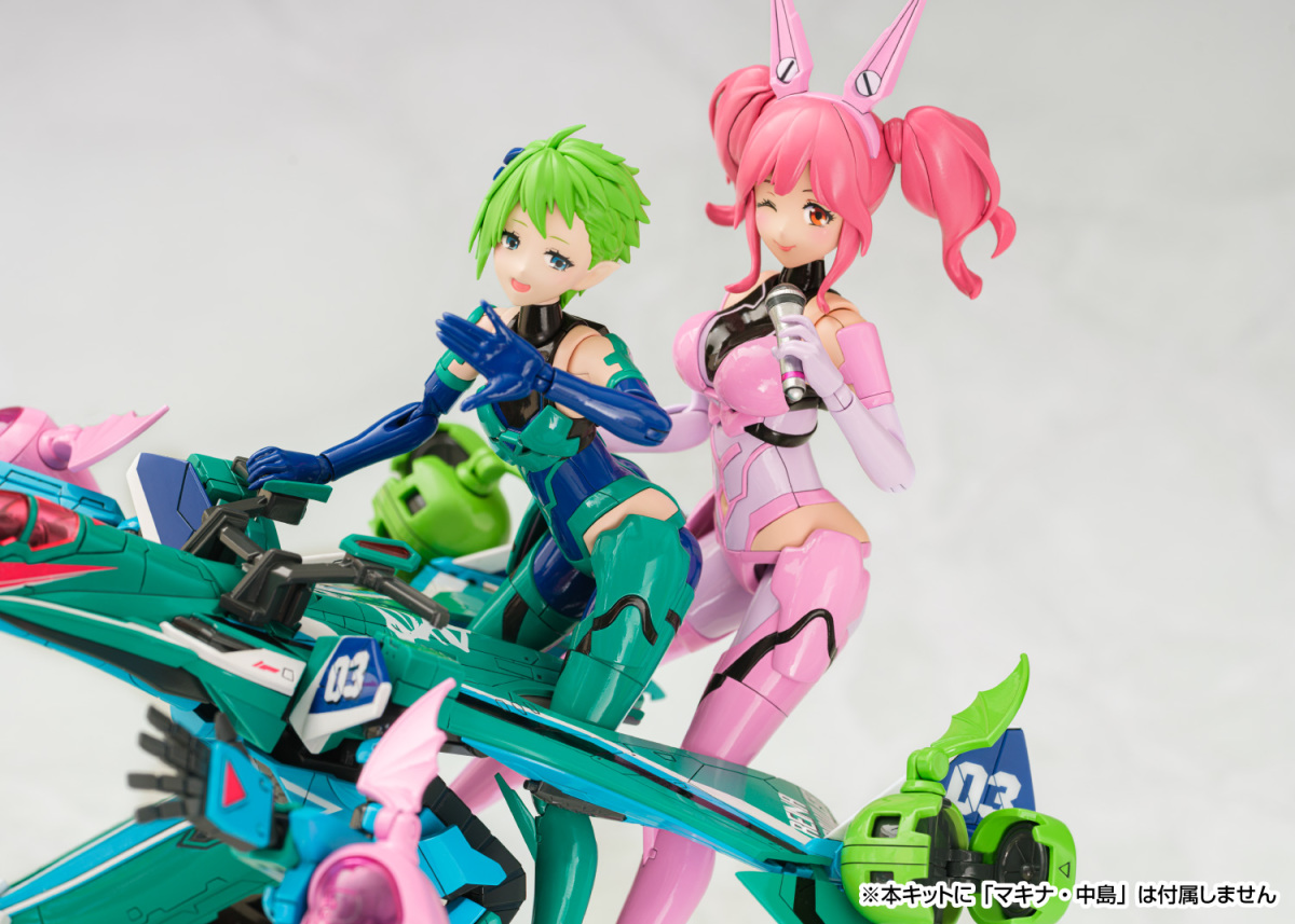 V.F.G.『超時空要塞Δ VF-31A 凱羅斯 蕾娜·布勞拉』原創可動素體合體戰機 具備機娘形態等多種玩法!