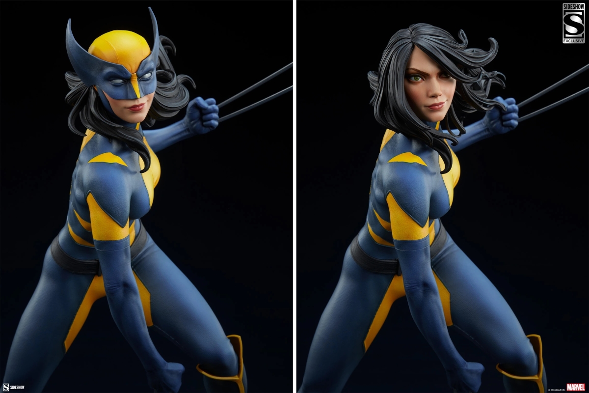 SIDESHOW MARVEL「金鋼狼:X-23 解放」全身雕像 一般版/限定版