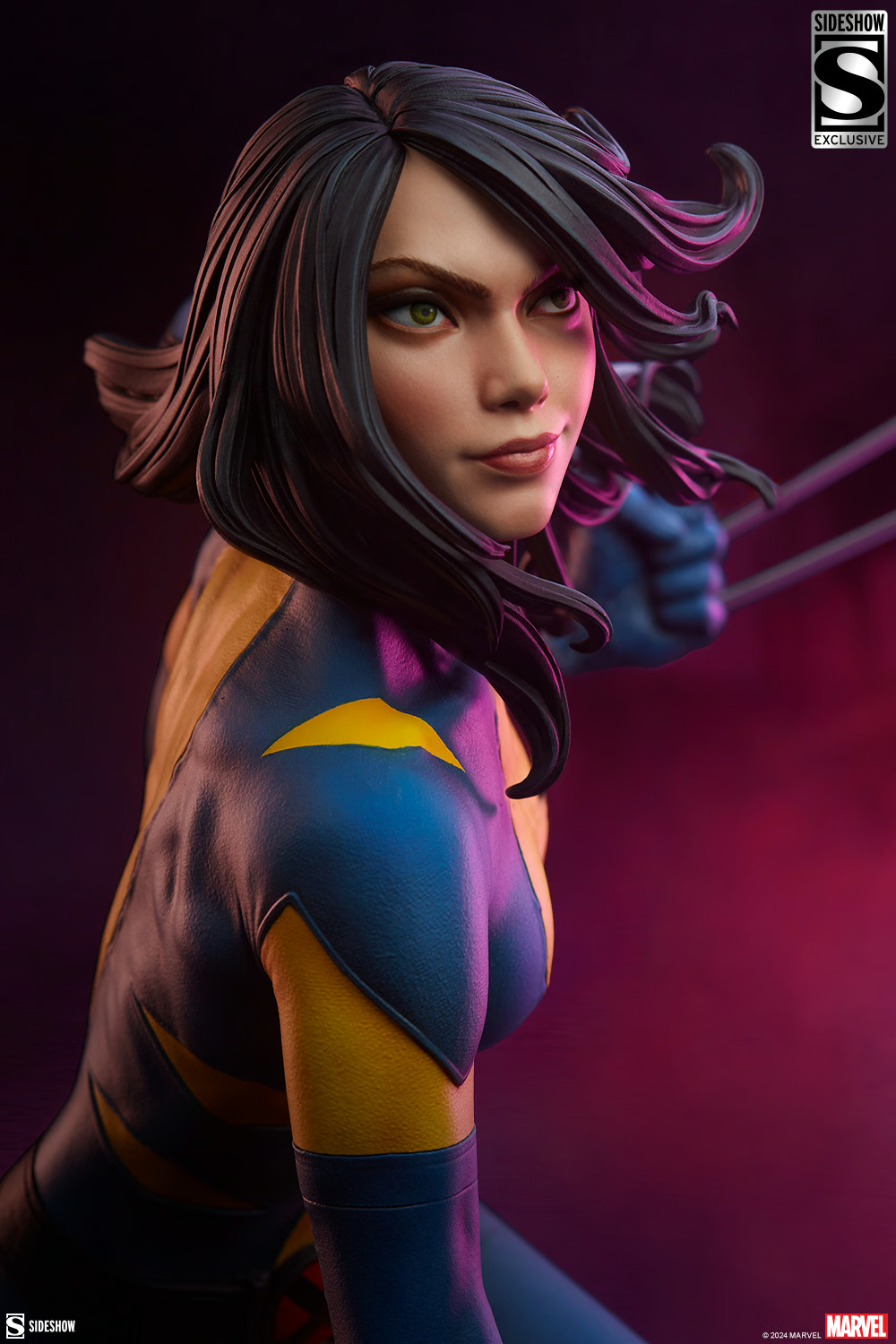 SIDESHOW MARVEL「金鋼狼:X-23 解放」全身雕像 一般版/限定版