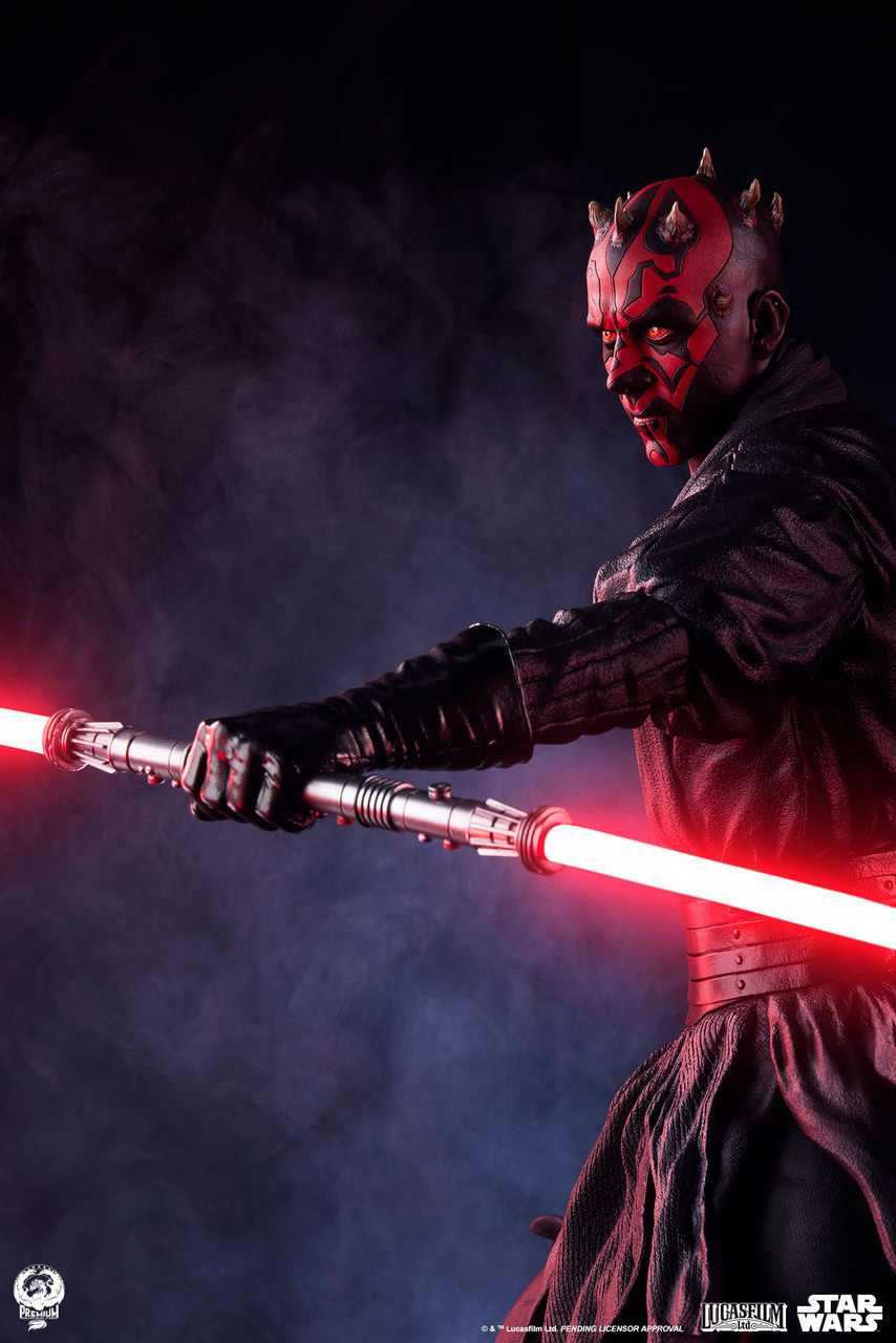 PCS『《星際大戰首部曲：威脅潛伏》達斯·魔（Darth Maul）』1/3 比例收藏雕像，再現希德王宮登場時的魄力動態！