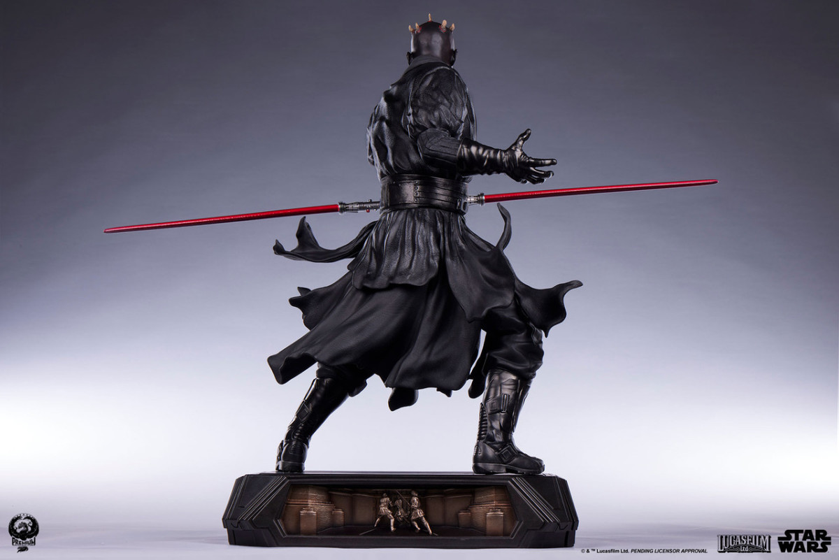 PCS『《星際大戰首部曲：威脅潛伏》達斯·魔（Darth Maul）』1/3 比例收藏雕像，再現希德王宮登場時的魄力動態！
